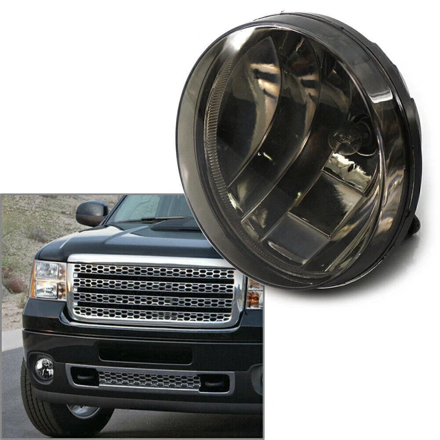 Right Side Front Bumper Fog Lamp Light Fit 2007-2013 GMC Sierra 1500 2500 HD