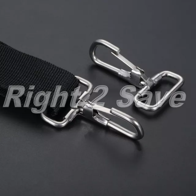 2/10X Swivel Lobster Clasp Trigger Clip Key Keychain Backpack Strap Belt Holder