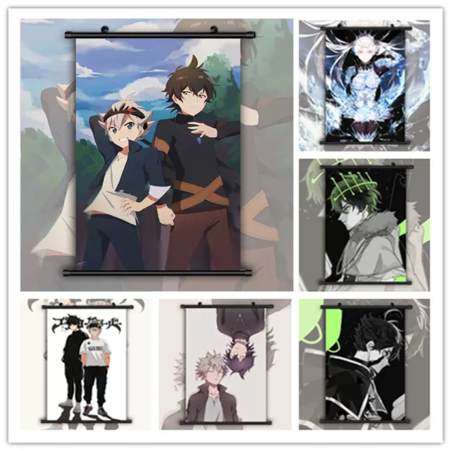 V7333 Black Clover Asta Yuno Characters Amazing Anime Manga WALL POSTER  PRINT