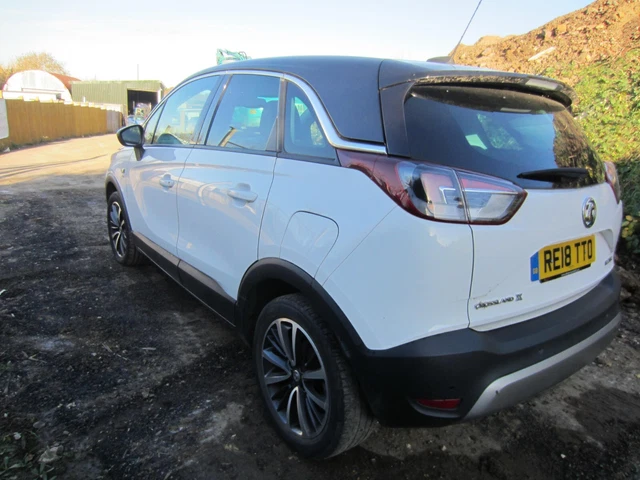 2018 vauxhall crossland 1.2 turbo petrol ELITE 37k spares or repair runner mot