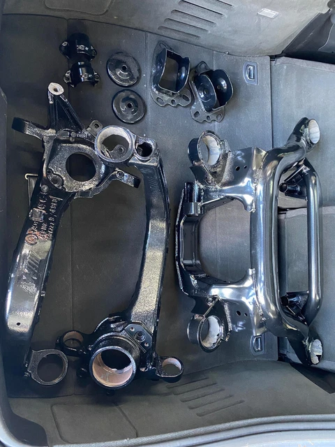 BMW E46 M3 powdercoated rear subframe and trailing arms £500.00 ...