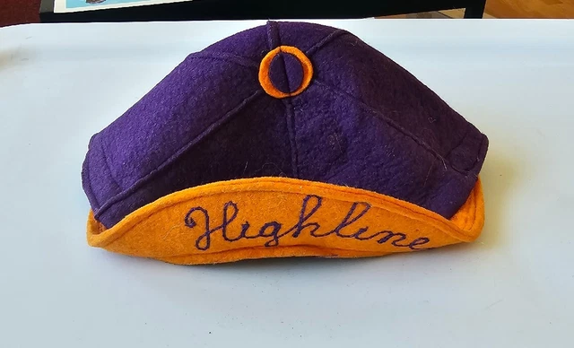 Vintage Highline High School Pirates Cap  1950s