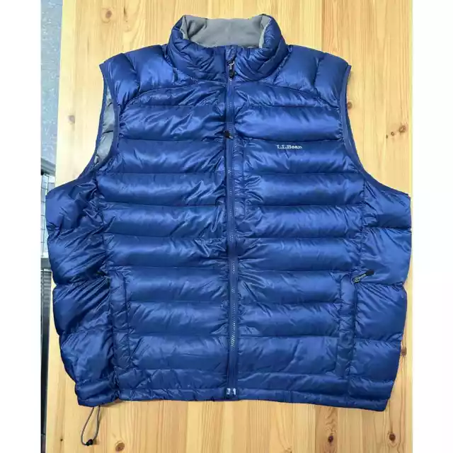 LL Bean Mens Down Vest 3XL