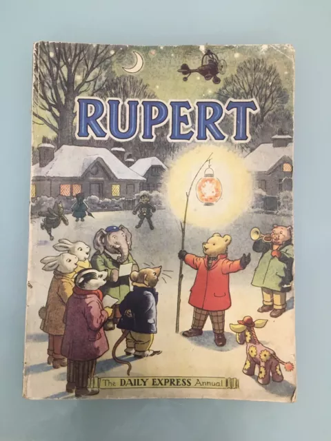 Rupert Bear Annual 1949  - Unclippped and No Inscription - Good Condition