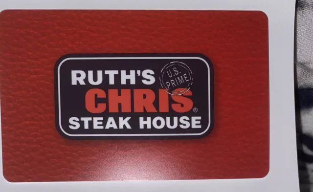 $200 Ruth's Chris Steakhouse Gift Card Free Shipping