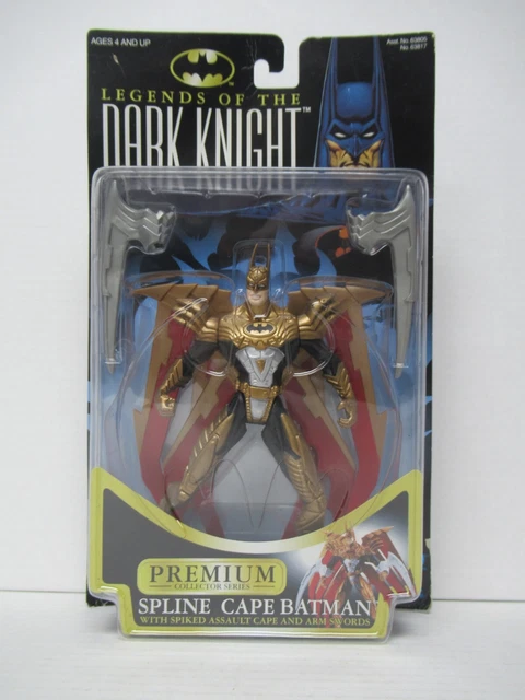 1996 Batman Legends Of The Dark Knight Premium Spline Cape Batman