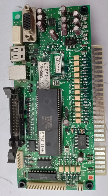 SEGA NAOMI JAMMA Jvs I/O Interface Control Board Pcb Arcade EUR 99,00
