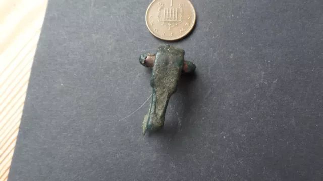 A very nice ROMAN  brooch-from river thames-Metal detecting finds 2