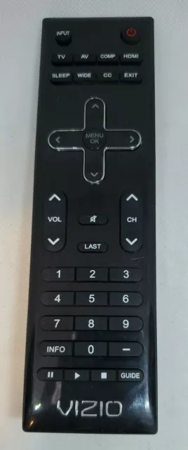 Vizio VR10 Remote E320VA E321VA E370VA E371VA E420VA E421VA E470VA M260VA E261VA