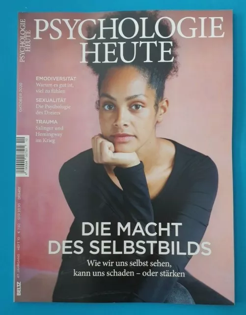 Psychologie Heute Oktober 2020 Die Macht des Selbstbilds ungelesen 1A abs.TOP