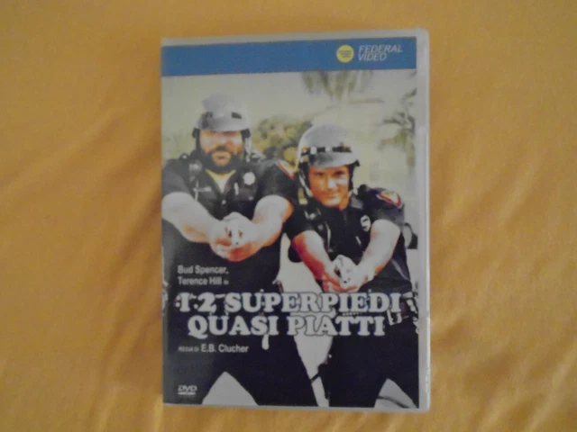 FILM I DUE superpiedi quasi piatti in dvd ( bud spencer e terence hill