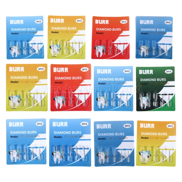 801G.FG - Fresa A Sfera Diamantata Per Turbina (5 Pz.) - Jota - Foto 6