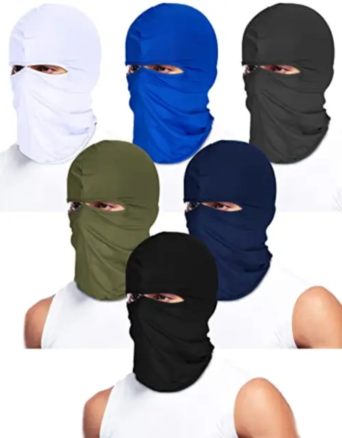 Two Holes CS Thin Balaclava Cap Outdoor Anti UV Men Women Breathable Face Mask