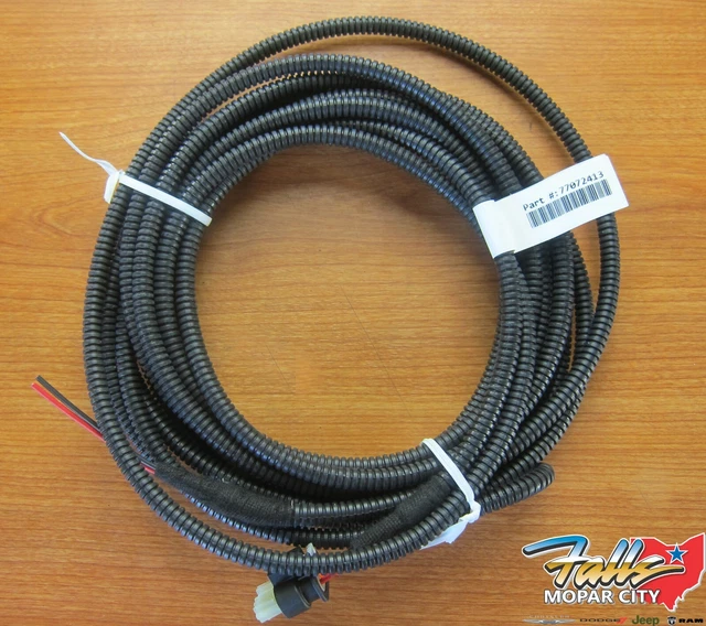 Electric Locker Wire Harness Plug For 2018+ Jeep JL Wrangler & 2020+ JT Gladiator Rubicon Dana 44