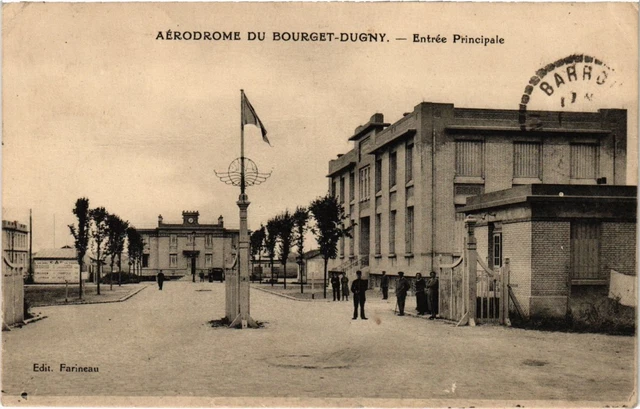 Ancienne Carte Postale Aérodrome Du Bourget Aviation Monoplan Bernard 80 Moteur Hispano Suiza 1919 à 1938 TB