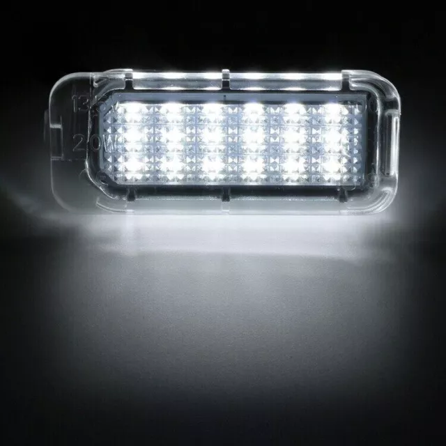LED Kennzeichen Beleuchtung Nummernschildbeleuchtung Für Ford Fiesta JA8 MK7 ab 3