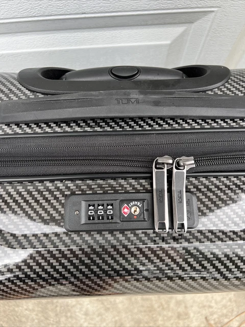 TUMI Tegra Lite 3 Continental 4-Wheeled Carry-On Exp Graphite Black 2803102 $925 3
