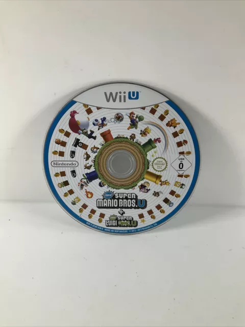 New Super Mario Bros. U Plus New Super Luigi U Nintendo Wii U - Disc Only