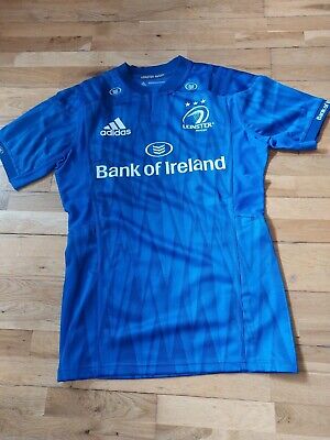Rugby Leinster Banque De Irlande adidas Chemise Bleu Lecteur Coupe Taille 4 XXS