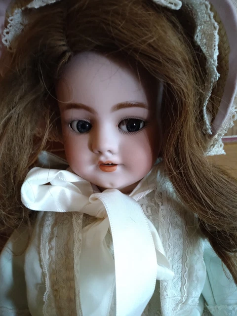 RARE SIMON & Halbig DEP Poupée ancienne moule 1159 LADY Taille 8 CIRCA
