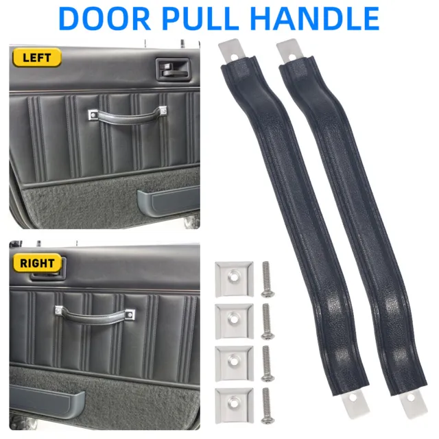 2Pcs Interior Door Handle Strap Pull For Jeep CJ5 7 8 Wrangler YJ 55009801K EOA