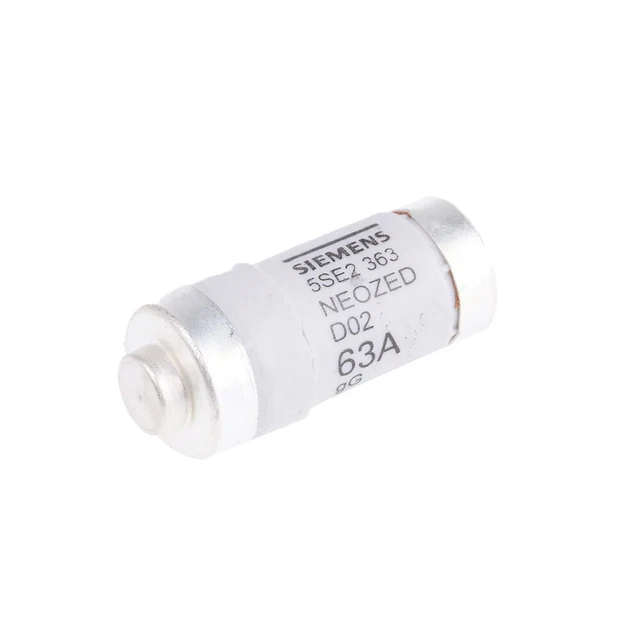 1x Siemens Neozed Fusible D02 63A 400V