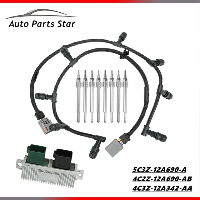 GLOW PLUGS, HARNESSES, GPCM Controller Kit For 04.510 Ford 6.0 6.0L
