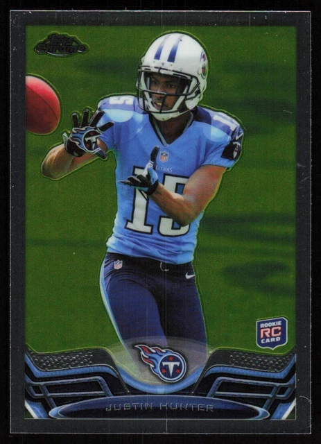 2013 Topps Chrome Justin Hunter #18 RC NM-MT Tennessee Titans