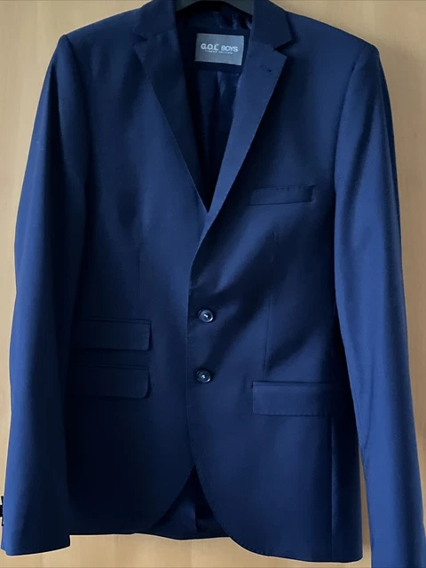 Anzug Jacke Sakko Gr. 182 G.O.L. Boys für Jungs, Farbe blau Konfirmation Fest