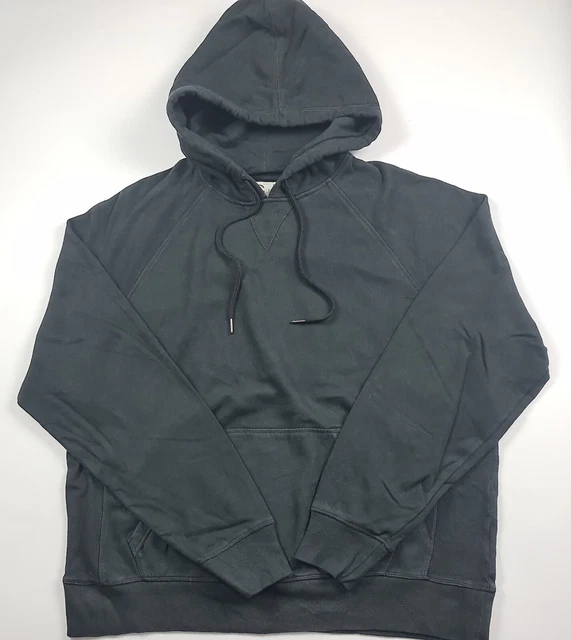 NEW C9 CHAMPION Men Active Top Long Sleeve Hood 1 4 Zip Black Duo