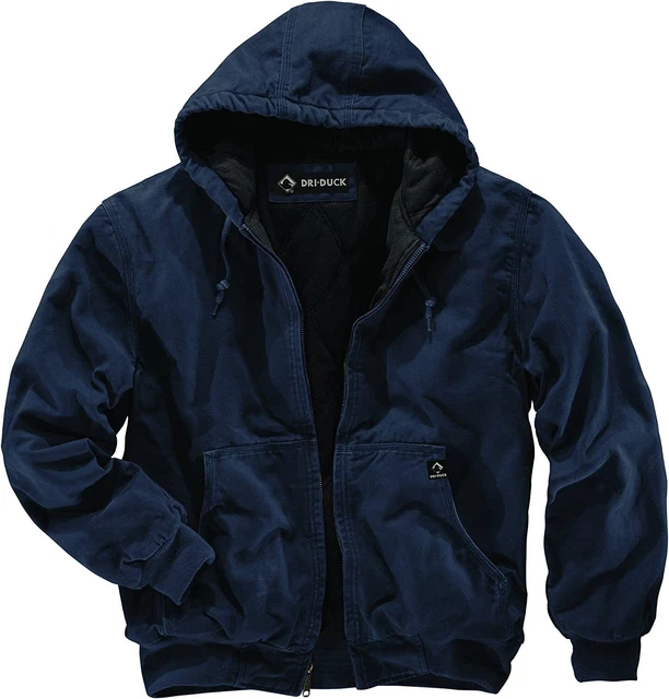 DRI Duck Mens Hooded XL Navy