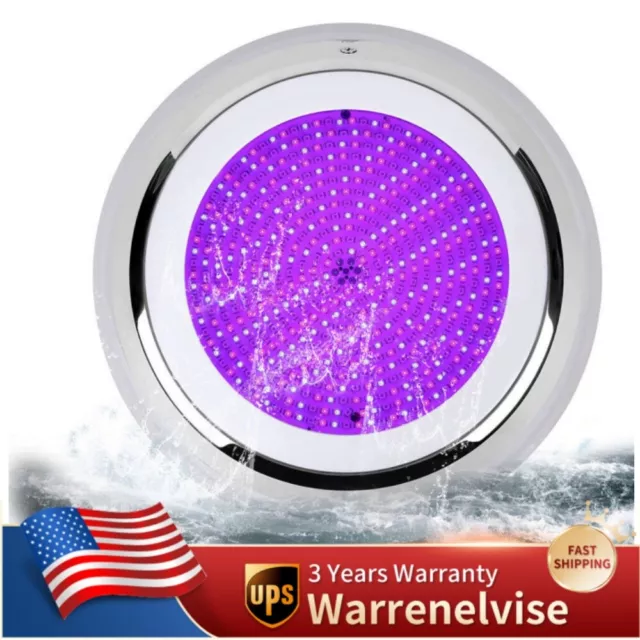 Underwater RGB LED Swimming Pool Light Stainless Resin Filled Spa Lamp 12V