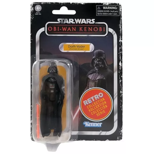 Action Figure Star Wars Obi-Wan Kenobi Darth Vader Dark Times Collezione Retro