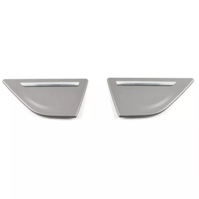 2x Car Rear Door Ashtray Outer Covers For BMW 7 Series G11 G12 2016-2022 Gray