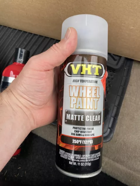 VHT SP190-8 PACK MATTE CLEAR COAT Wheel Paint Chip & Fade Resistant-11oz Aerosol