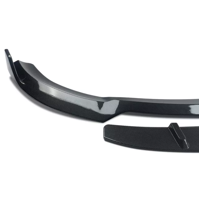 Schwarz Carbon Für Mercedes E-Class W213 E63 AMG Frontlippe Frontspoiler Lippe 3