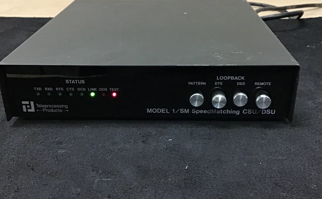 Teleprocessing Model 1/Sm Speedmatching CSU/DSU