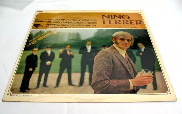 Nino Ferrer - Enregistrement Public - LP - France 1966 - First Press - Near Mint