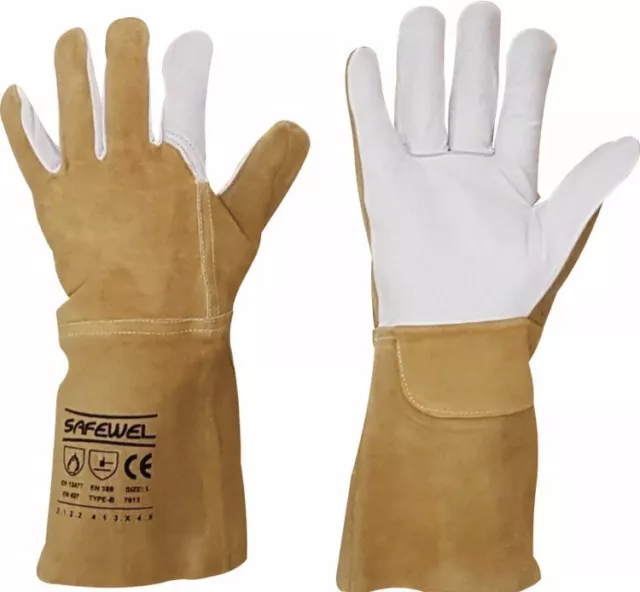 **Best Price** Premium Leather TIG Welders Welding Gardening Gardeners Gloves