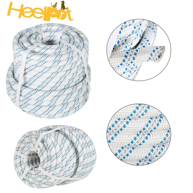 3/4" x 150' Braided Polyester Rope Rigging Rope 16,500 Lbs Tensile Strength