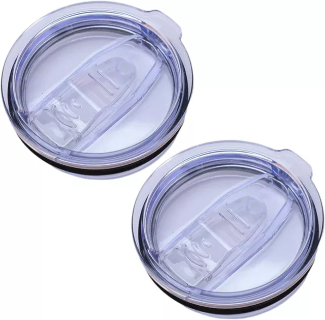 2 Pack- 20 oz Spill Proof Lids for Yeti Boss Ozark Sic Ozark Tumbler Cup Lid, Clear