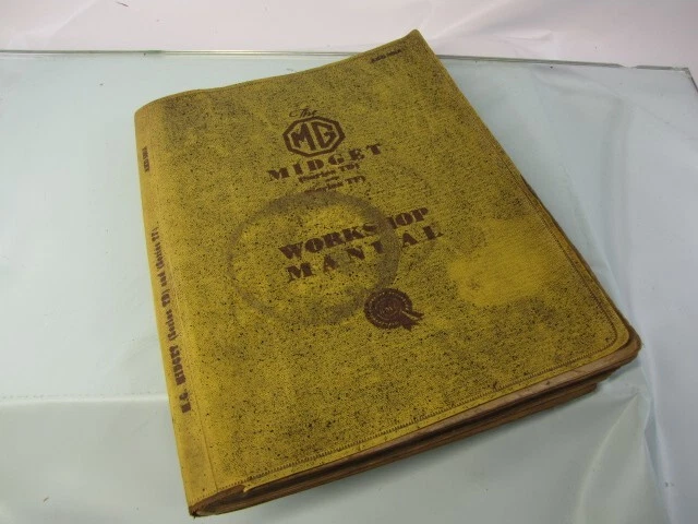1950-1955 The Midget TD TF Shop Manual Workshop  (original)