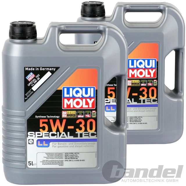 LIQUI MOLY 20L Special Tec LL Motor Oil 5W30