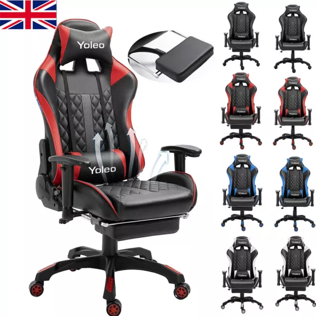 Luxury Executive Racing Gaming Office Chair Gas Lift Swivel Computer Desk Chairs