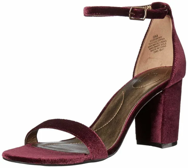 Bandolino Women's Armory Heeled Sandal - SANGRIA - Size 10M US