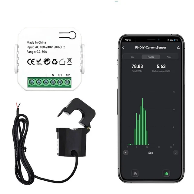 Gestisci il tuo consumo energetico in modo efficiente con Tuya Smart Life Energy Monitor