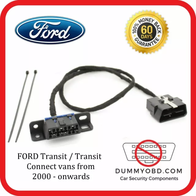 Für Ford Transit / Connect DUMMY OBD PORT Diebstahlsicherung OBD2 GUARD / BLOCK