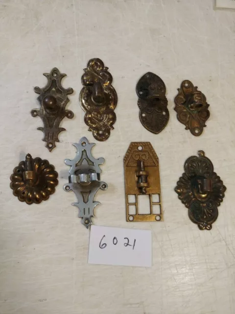8 Assorted Eastlake Hardware Pieces
