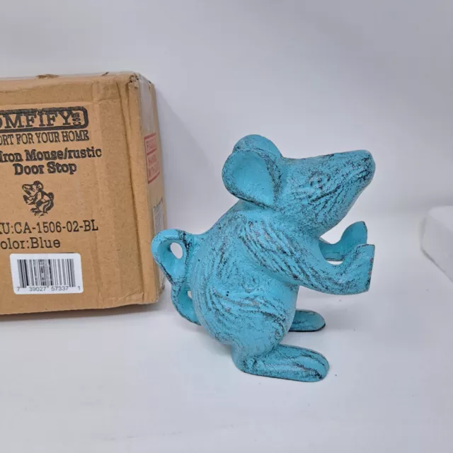 Vintage Cast Iron Mouse Door Stop by Comfify Decorative Vintage Rustic Door Stop