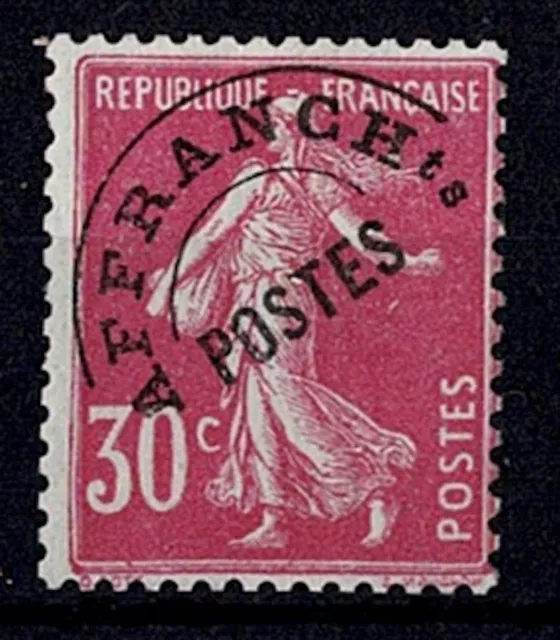 FRANCE STAMP TIMBRE PREOBLITERE YVERT 59 " SEMEUSE 30c ROSE " NEUF xx TTB Y183A